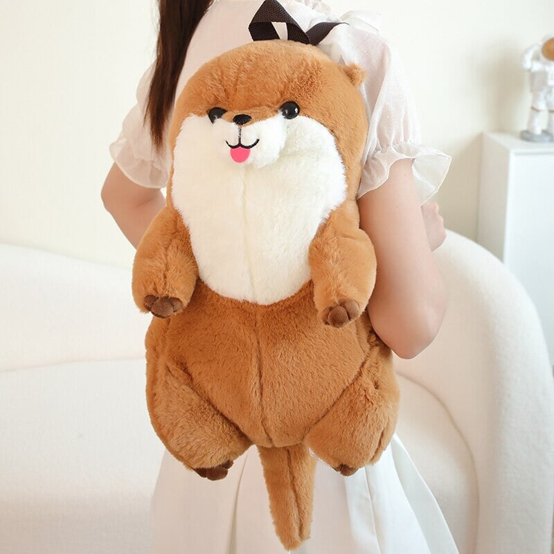 Adorable Plush Teddy Bear School Bag