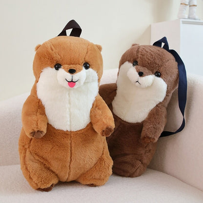 Adorable Plush Teddy Bear School Bag