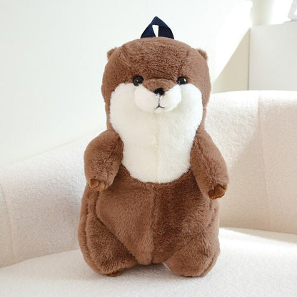 Adorable Plush Animal Kids Backpack