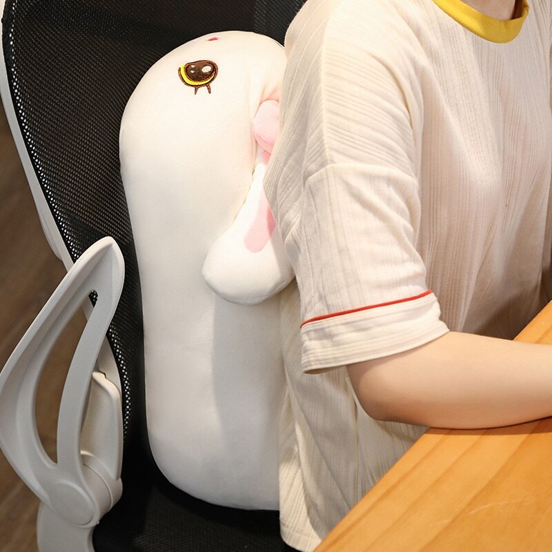 Cute Bunny Soft Long Pillow Toy