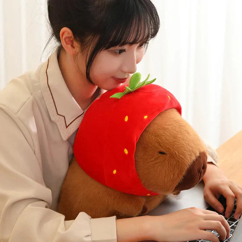 Adorable Rodent Pink Plush Hat
