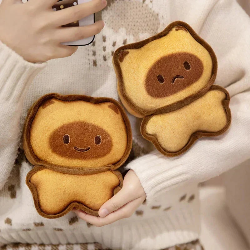 Cute Kitten Shaped Soft Cookie Plush Toys
