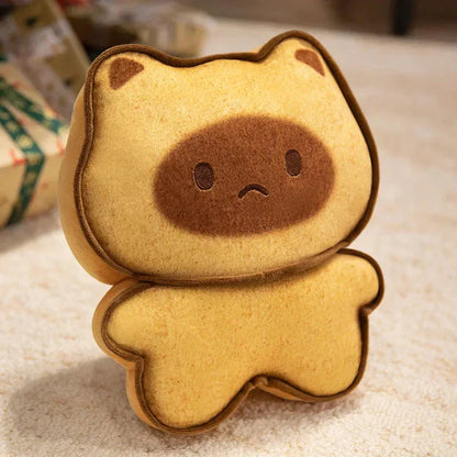 Cute Kitten Shaped Soft Cookie Plush Toys