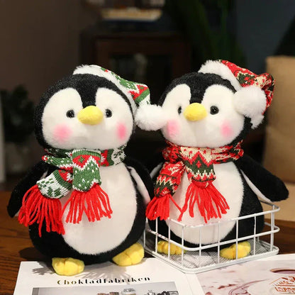 Adorable Holiday Plush Penguin Toy