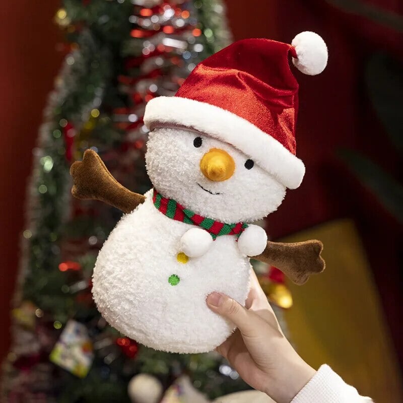 Adorable Holiday Snowman Soft Plush Toys