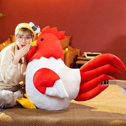 Adorable Soft Chicken Toy Figures