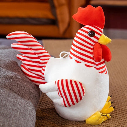 Cute Fluffy Chicken Plush Toy Set