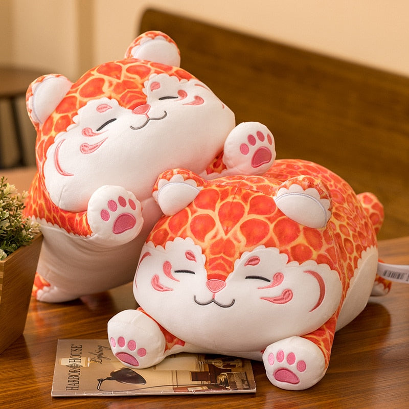 Cute Big Kitty Leopard Stuffed Toy