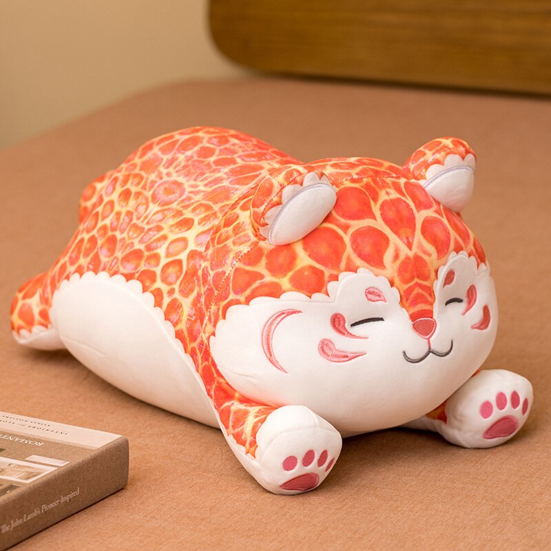 Adorable Plush Orange Leopard
