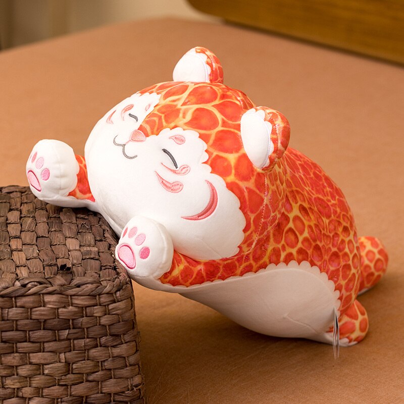 Cute Big Kitty Leopard Stuffed Toy