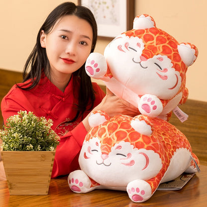 Cute Big Kitty Leopard Stuffed Toy