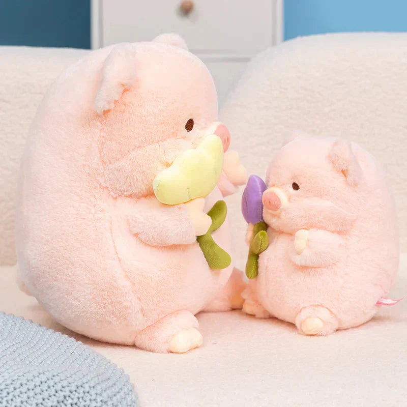Adorable Pink Pig Plush Toy