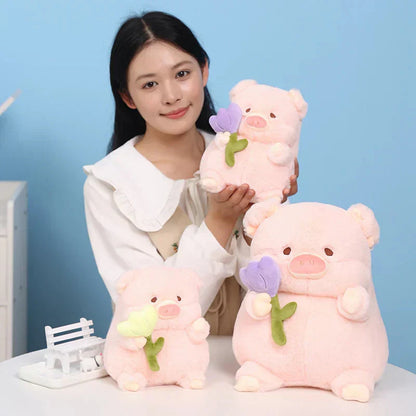 Adorable Pink Pig Plush Toy
