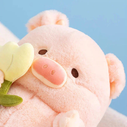 Adorable Pink Pig Plush Toy