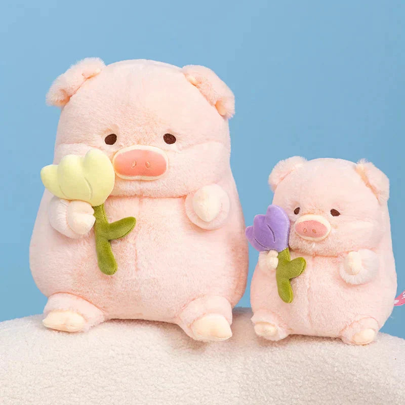Adorable Pink Pig Plush Toy