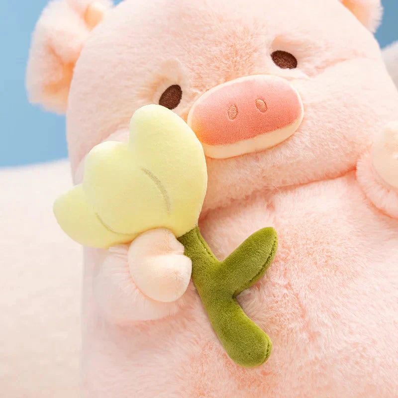 Adorable Pink Pig Plush Toy