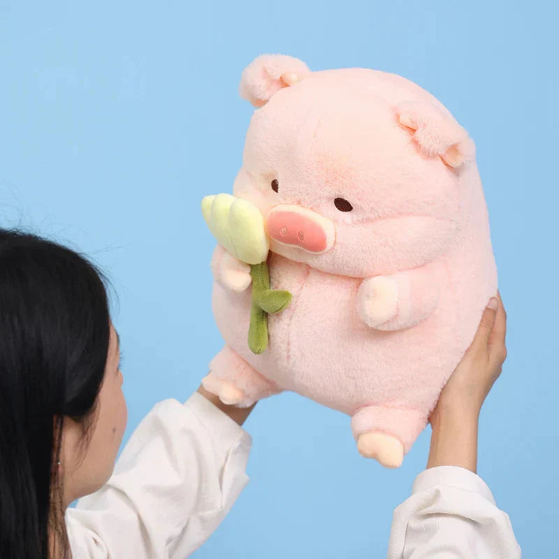 Adorable Pink Pig Plush Toy
