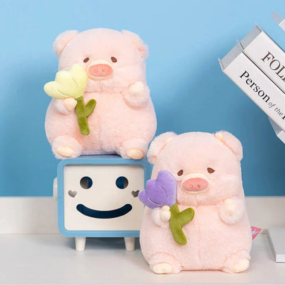 Adorable Pink Pig Plush Toy