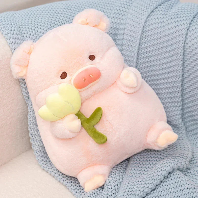 Adorable Pink Pig Plush Toy