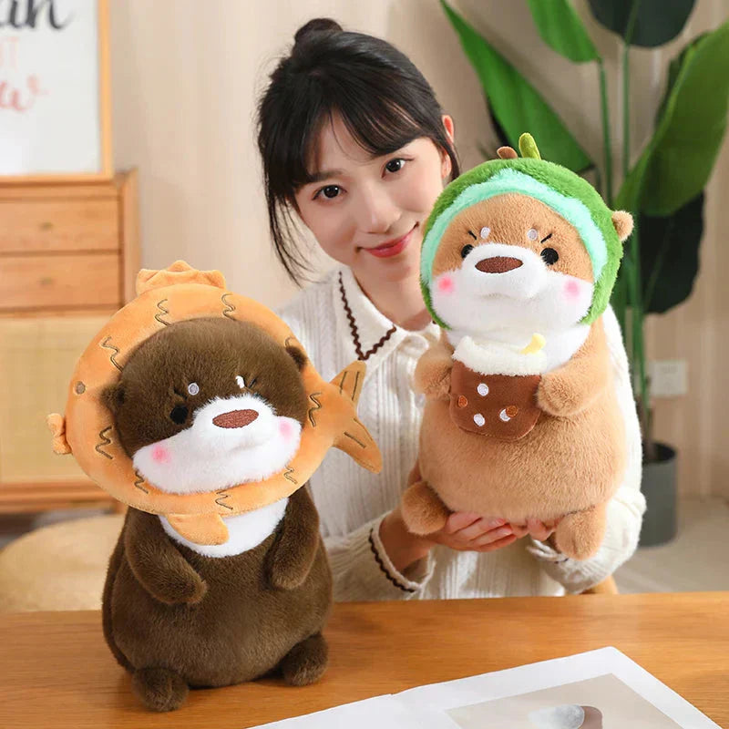 Adorable Plush Otter Soft Toy