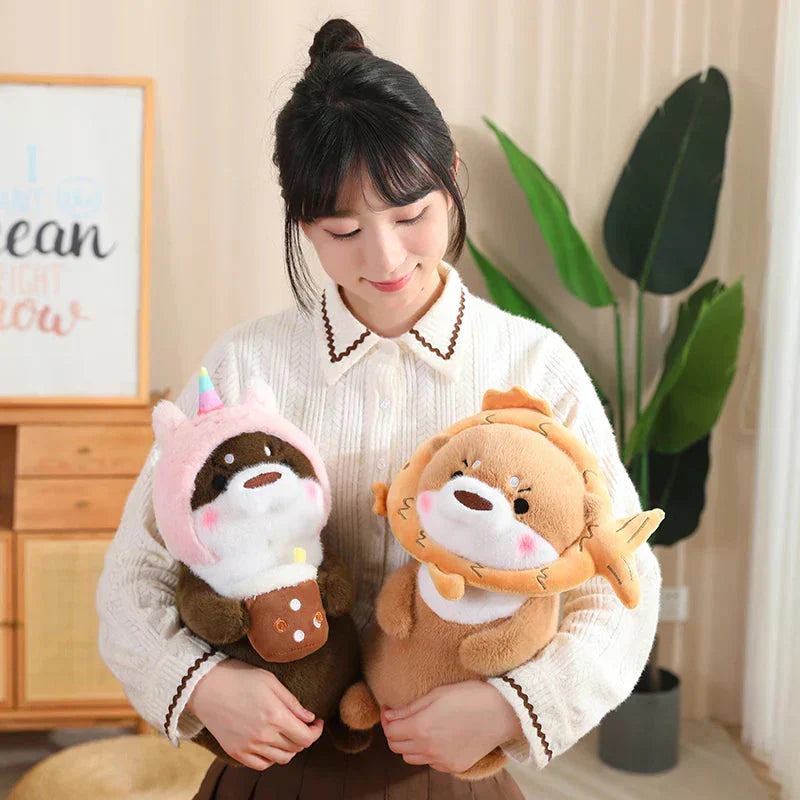 Adorable Plush Otter Soft Toy