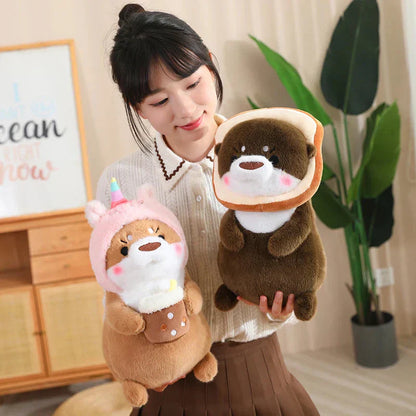 Adorable Plush Otter Soft Toy