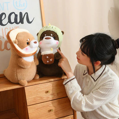 Adorable Plush Otter Soft Toy