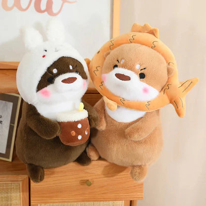 Adorable Plush Otter Soft Toy