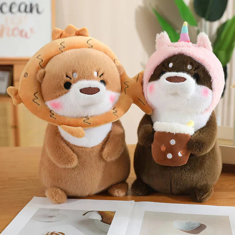 Adorable Plush Otter Soft Toy