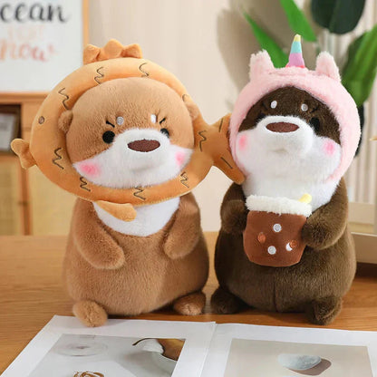 Adorable Plush Otter Soft Toy