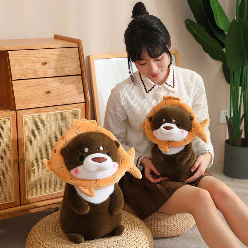 Adorable Plush Otter Soft Toy
