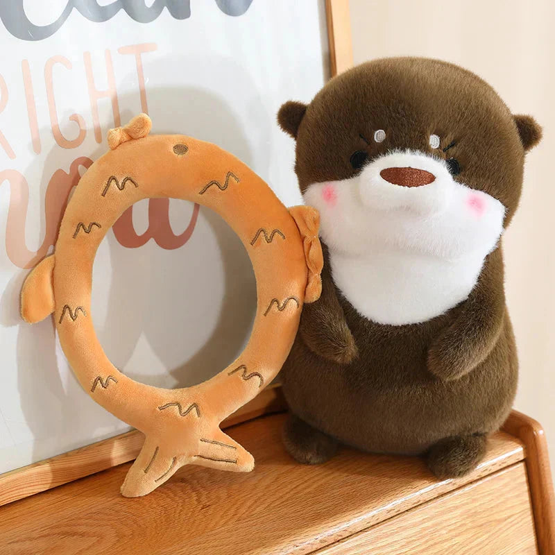 Adorable Plush Otter Soft Toy