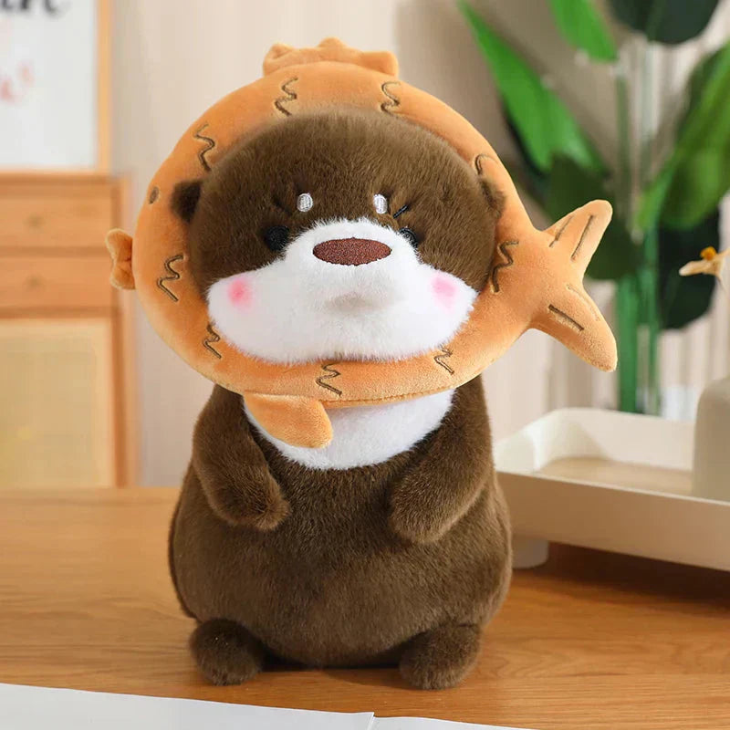 Adorable Plush Otter Soft Toy
