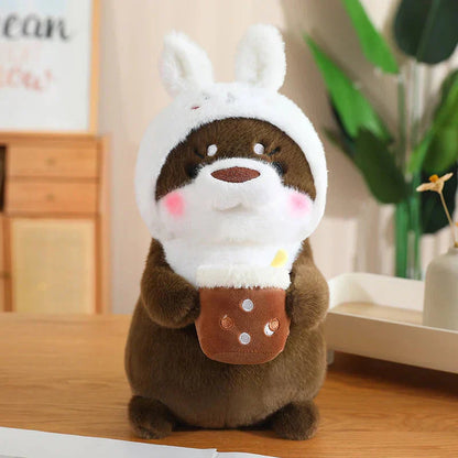 Adorable Plush Otter Soft Toy