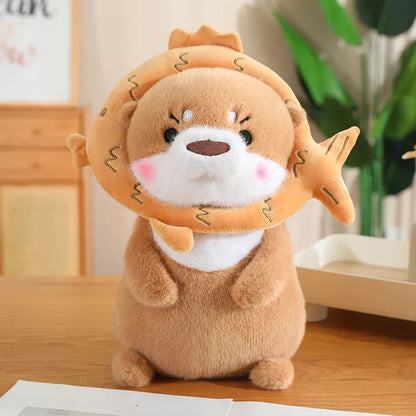 Adorable Plush Otter Soft Toy