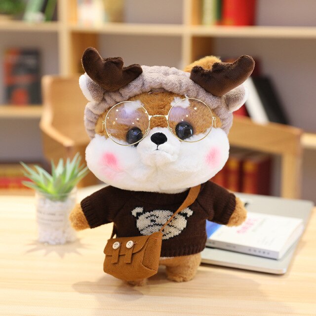 Cute Shiba Family Soft Plush Toy Set - Luxicro
