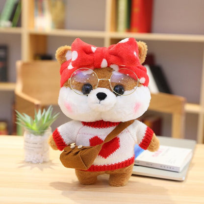 Adorable Dog Plush Figure Set
