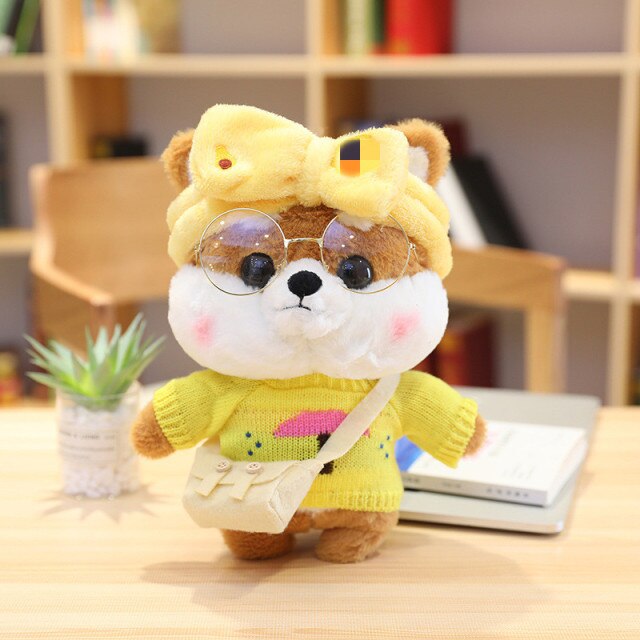 Adorable Dog Plush Figure Set