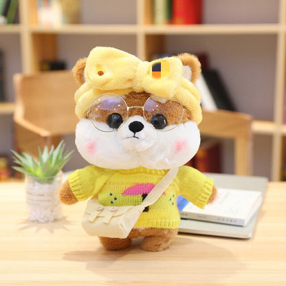 Adorable Dog Plush Figure Set