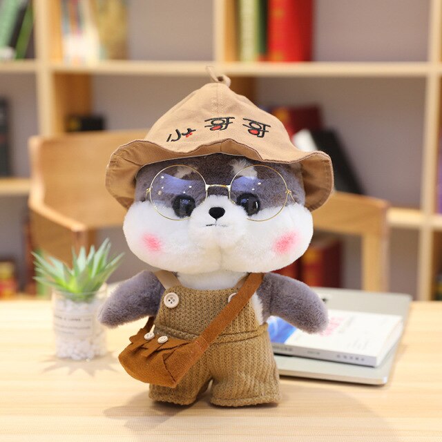 Cute Shiba Family Soft Plush Toy Set
