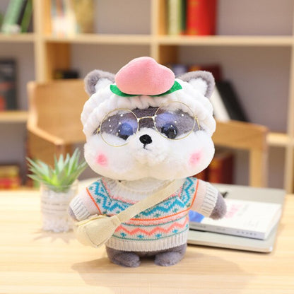 Adorable Dog Plush Figure Set