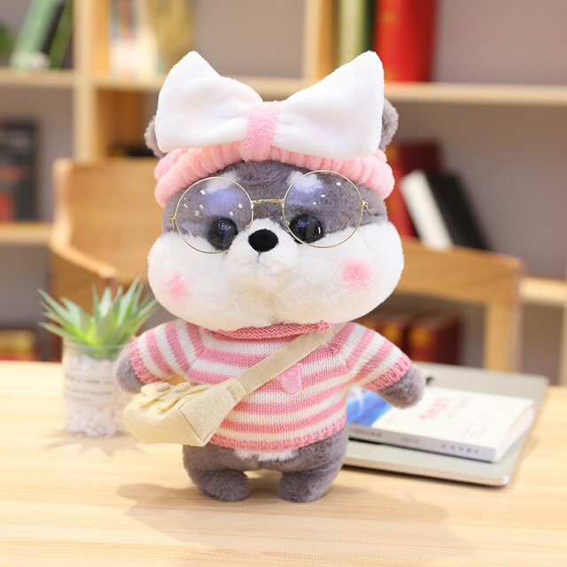 Adorable Dog Plush Figure Set