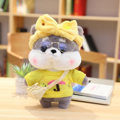 Adorable Dog Plush Figure Set
