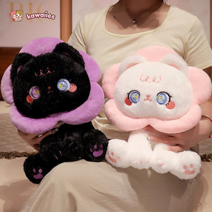 Adorable Flower Kitty Cuddle Toys