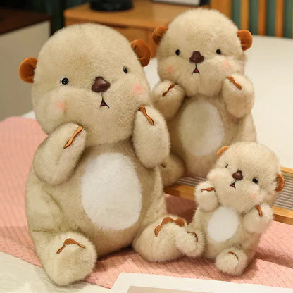 Adorable Colorful Otter Plush Toy