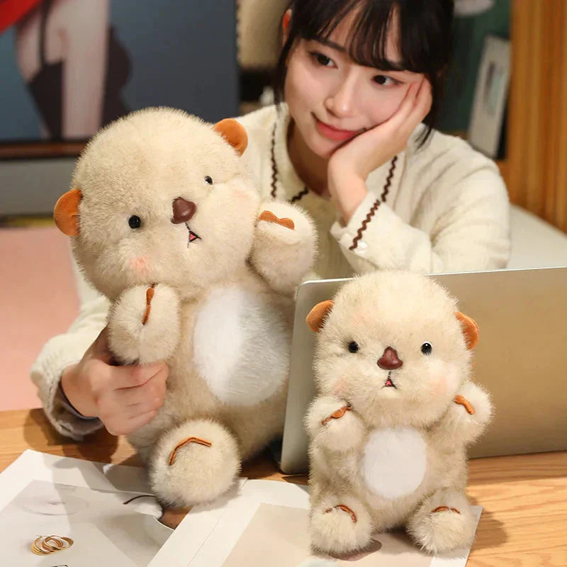 Cute Pastel Otter Soft Toy