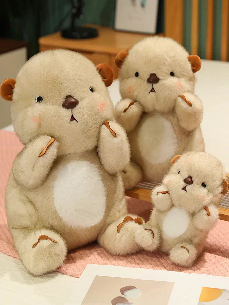Cute Pastel Otter Soft Toy