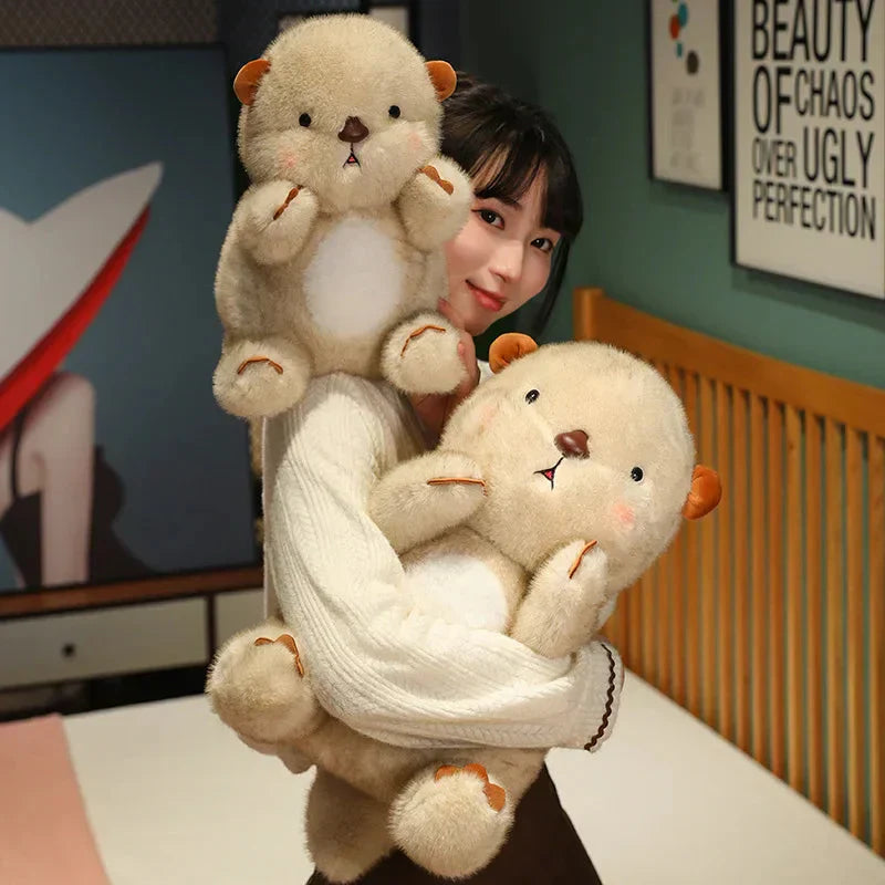 Cute Pastel Otter Soft Toy