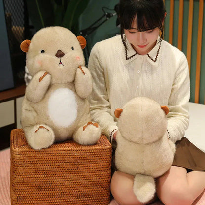 Cute Pastel Otter Soft Toy
