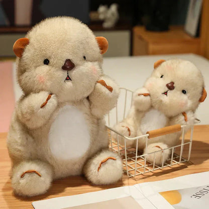 Cute Pastel Otter Soft Toy